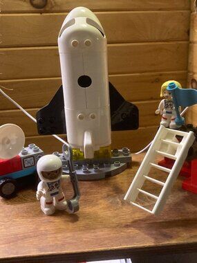 🛰️Duplo 10944 Space Shuttle Mission – Full Set, Clean & Ready for Play